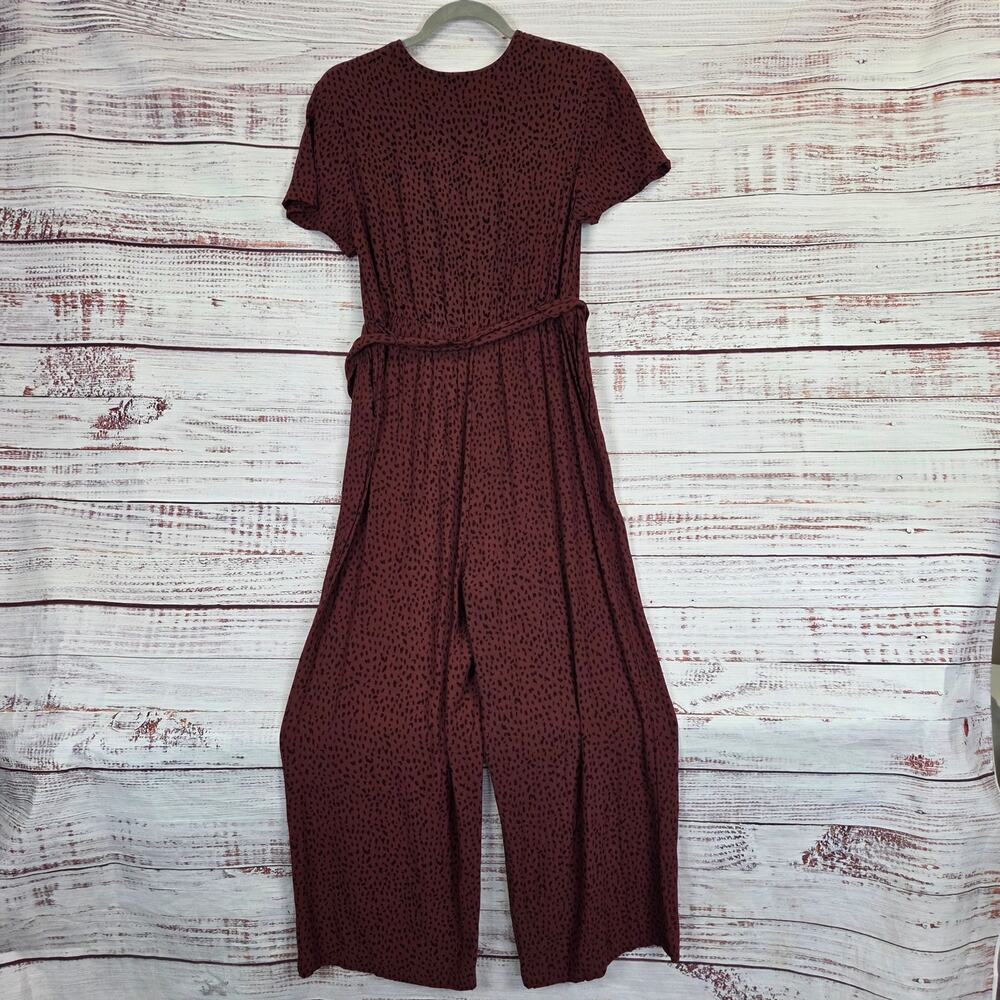 Rails Jet Rust Spotted Jumpsuit &Sash S Stretch W… - image 4